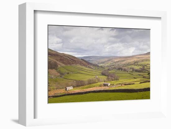 Swaledale in the Yorkshire Dales National Park, Yorkshire, England, United Kingdom, Europe-Julian Elliott-Framed Photographic Print