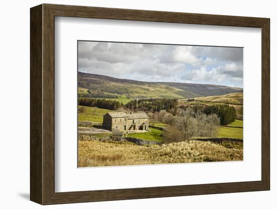 Swaledale, Yorkshire Dales, North Yorkshire, Yorkshire, England, United Kingdom, Europe-Mark Mawson-Framed Photographic Print