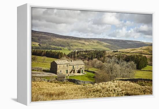 Swaledale, Yorkshire Dales, North Yorkshire, Yorkshire, England, United Kingdom, Europe-Mark Mawson-Framed Premier Image Canvas