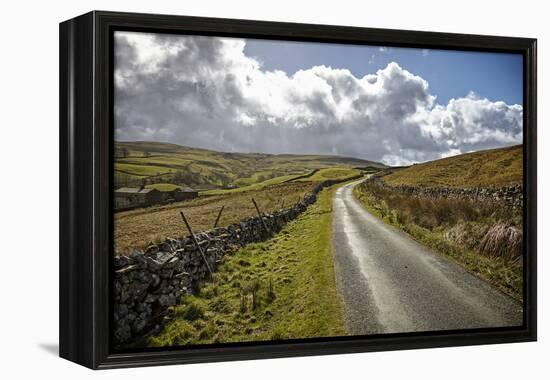 Swaledale, Yorkshire Dales, Yorkshire, England, United Kingdom, Europe-Mark Mawson-Framed Premier Image Canvas