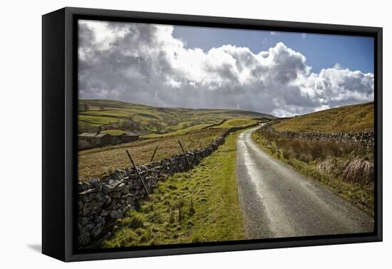 Swaledale, Yorkshire Dales, Yorkshire, England, United Kingdom, Europe-Mark Mawson-Framed Premier Image Canvas