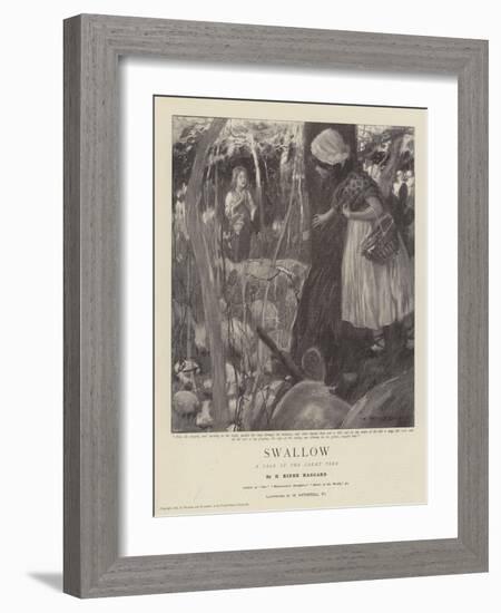 Swallow, a Tale of the Great Trek-William Hatherell-Framed Giclee Print