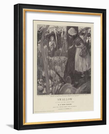 Swallow, a Tale of the Great Trek-William Hatherell-Framed Giclee Print