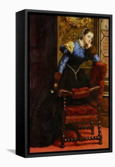 Swallow Swallow-John Everett Millais-Framed Stretched Canvas