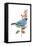 Swallow-Tanager (Tersina Viridis), Birds-Encyclopaedia Britannica-Framed Stretched Canvas