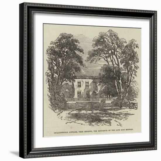 Swallowfield Cottage, Near Reading, the Residence of the Late Miss Mitford-Samuel Read-Framed Giclee Print