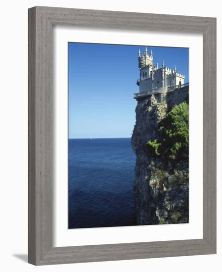 Swallows Nest, Yalta, Crimea, Ukraine-Ivan Vdovin-Framed Photographic Print