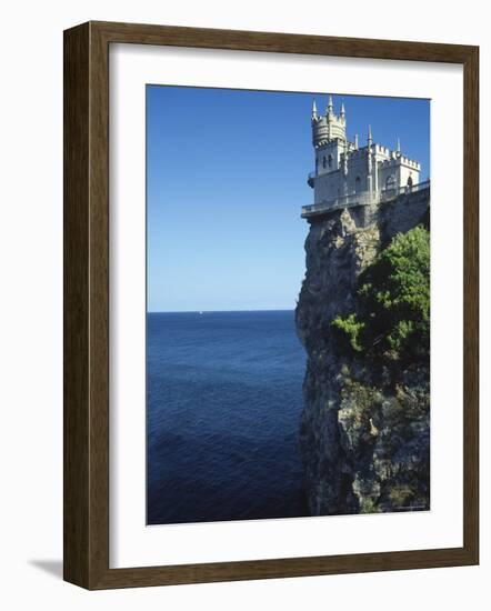 Swallows Nest, Yalta, Crimea, Ukraine-Ivan Vdovin-Framed Photographic Print