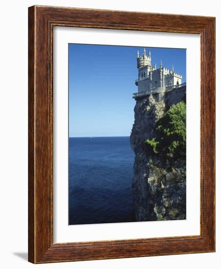 Swallows Nest, Yalta, Crimea, Ukraine-Ivan Vdovin-Framed Photographic Print