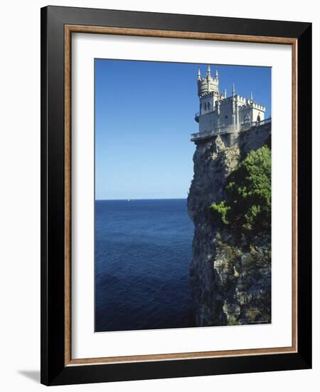 Swallows Nest, Yalta, Crimea, Ukraine-Ivan Vdovin-Framed Photographic Print