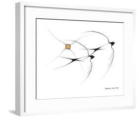 Swallows-Benjamin Chee Chee-Framed Giclee Print