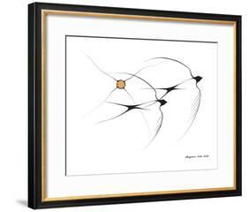 Swallows-Benjamin Chee Chee-Framed Giclee Print