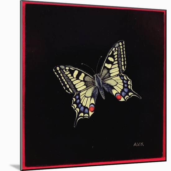 Swallowtail Butterfly, 1999-Amelia Kleiser-Mounted Giclee Print