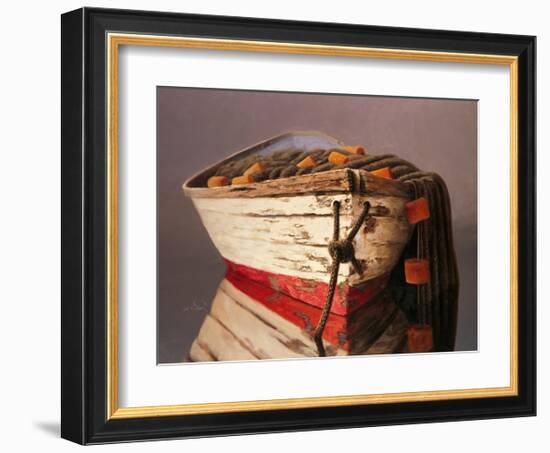 Swampscott Dory-Karl Soderlund-Framed Art Print