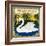 Swan Brand Cigar Box Label-Lantern Press-Framed Art Print