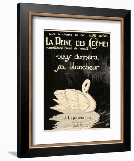 Swan Cremes-null-Framed Giclee Print