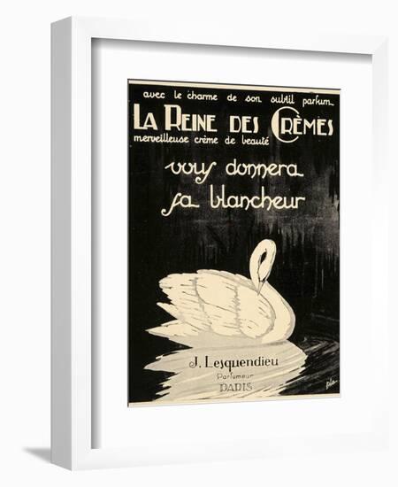 Swan Cremes--Framed Giclee Print