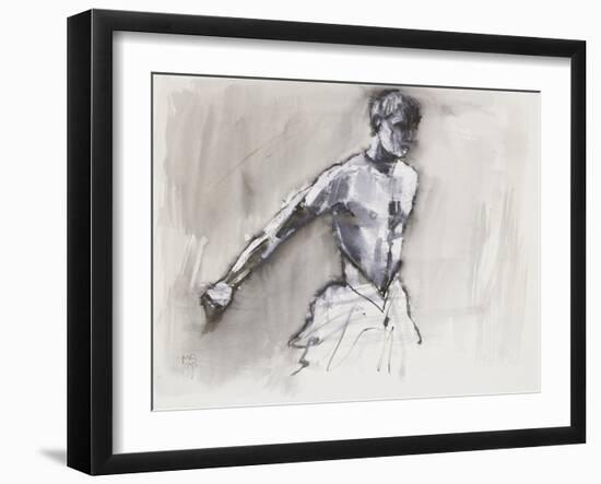 Swan Lake, 2001-Mark Adlington-Framed Giclee Print