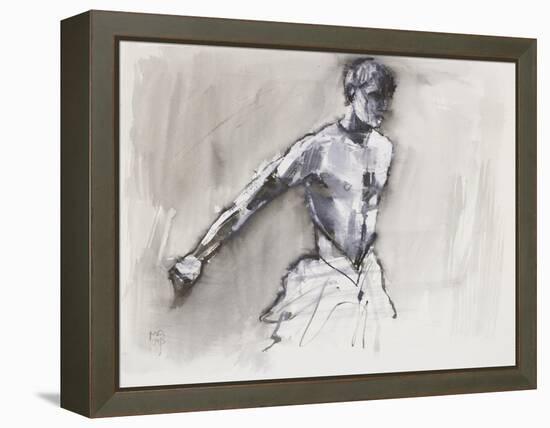 Swan Lake, 2001-Mark Adlington-Framed Premier Image Canvas