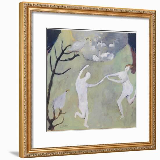 Swan Lake, 2008-Susan Bower-Framed Giclee Print