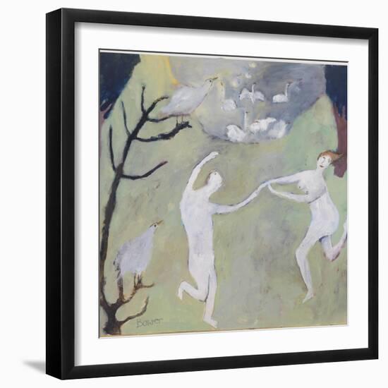 Swan Lake, 2008-Susan Bower-Framed Giclee Print