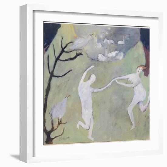 Swan Lake, 2008-Susan Bower-Framed Giclee Print