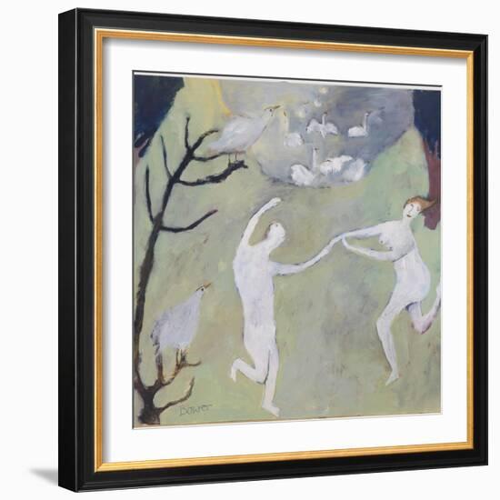 Swan Lake, 2008-Susan Bower-Framed Giclee Print