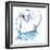 Swan Lake, 2021, (mixed media on paper)-Mark Adlington-Framed Giclee Print