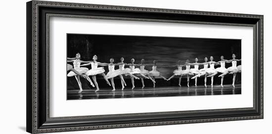 Swan Lake ballet-null-Framed Giclee Print