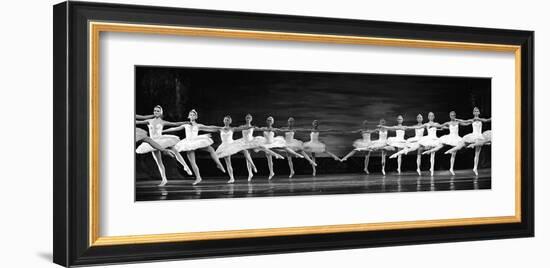 Swan Lake ballet-null-Framed Giclee Print