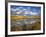 Swan Lake Reflects Clouds and Gallatin Mountain Range, Yellowstone National Park, Wyoming, USA-Chuck Haney-Framed Photographic Print