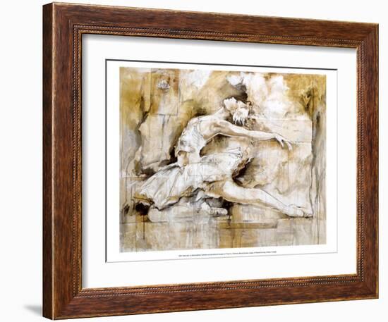 Swan Lake-Marta Gottfried-Framed Art Print