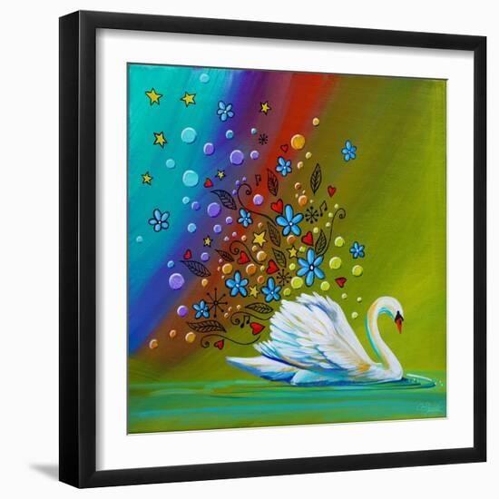 Swan Lake-Cindy Thornton-Framed Art Print