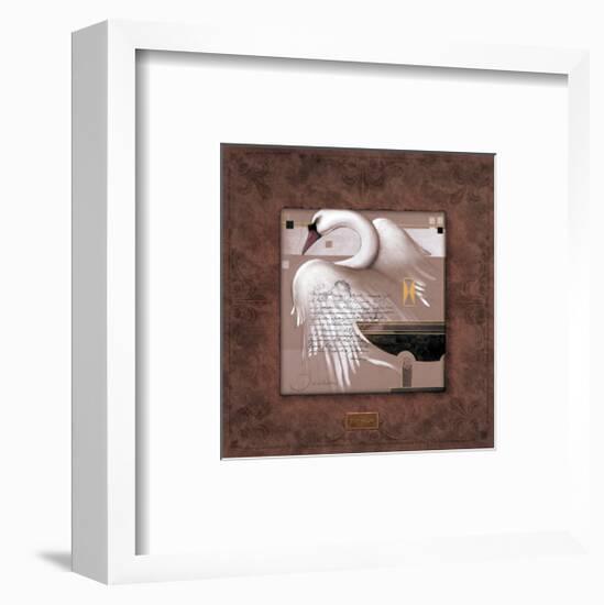 Swan-Majestic-Joadoor-Framed Art Print