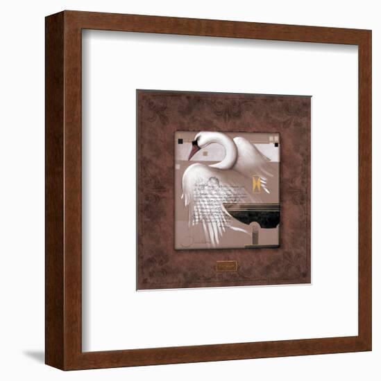 Swan-Majestic-Joadoor-Framed Art Print