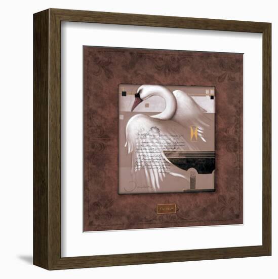 Swan-Majestic-Joadoor-Framed Art Print