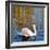 Swan on a Pond, Keukenhof Gardens, Lisse, Holland-Anna Miller-Framed Photographic Print