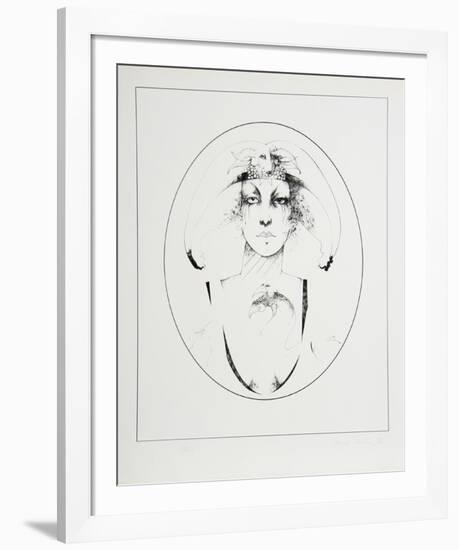 Swan Portrait-Ramon Santiago-Framed Limited Edition