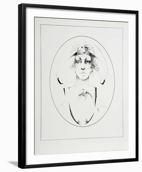 Swan Portrait-Ramon Santiago-Framed Limited Edition