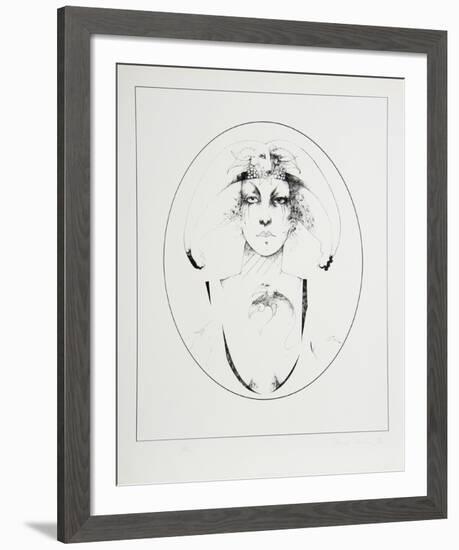 Swan Portrait-Ramon Santiago-Framed Limited Edition