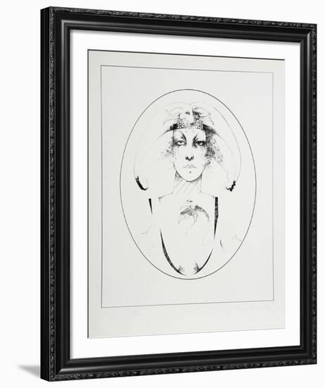 Swan Portrait-Ramon Santiago-Framed Limited Edition