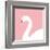 Swan-Ann Kelle-Framed Art Print