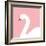 Swan-Ann Kelle-Framed Art Print