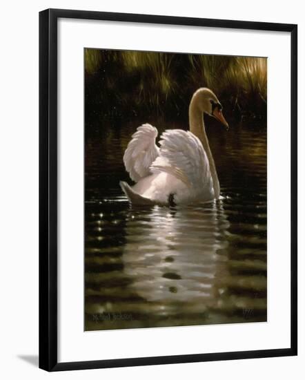 Swan-Michael Jackson-Framed Giclee Print