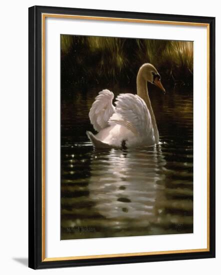 Swan-Michael Jackson-Framed Giclee Print