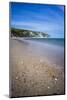 Swanage Beach and White Cliffs, Dorset, England, United Kingdom, Europe-Matthew Williams-Ellis-Mounted Photographic Print