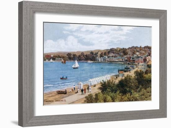 Swanage, Looking S-Alfred Robert Quinton-Framed Giclee Print