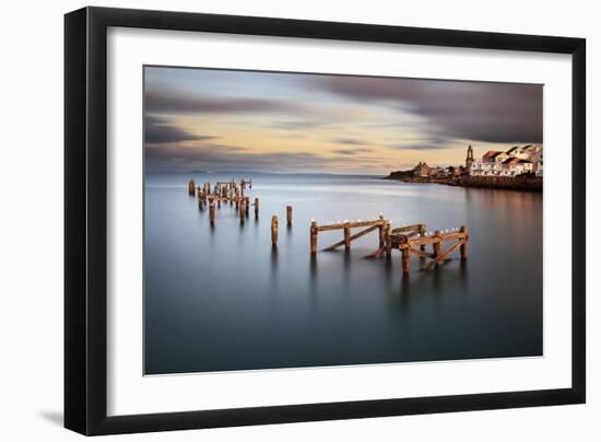 Swanage Old Pier-Rob Cherry-Framed Giclee Print