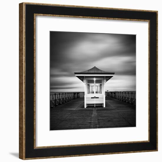Swanage Pier-Rob Cherry-Framed Giclee Print