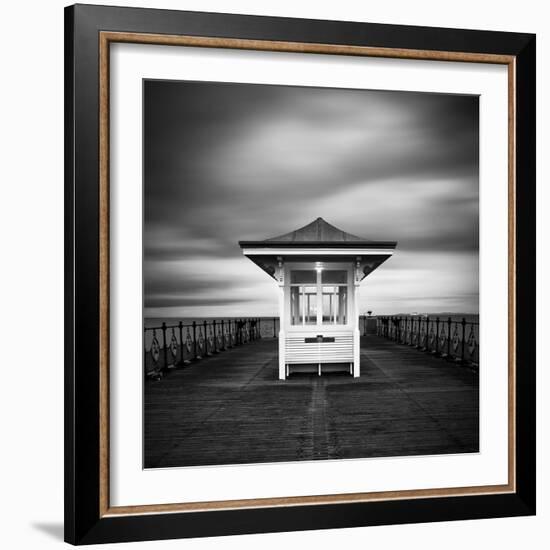 Swanage Pier-Rob Cherry-Framed Giclee Print